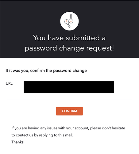 Password Reset